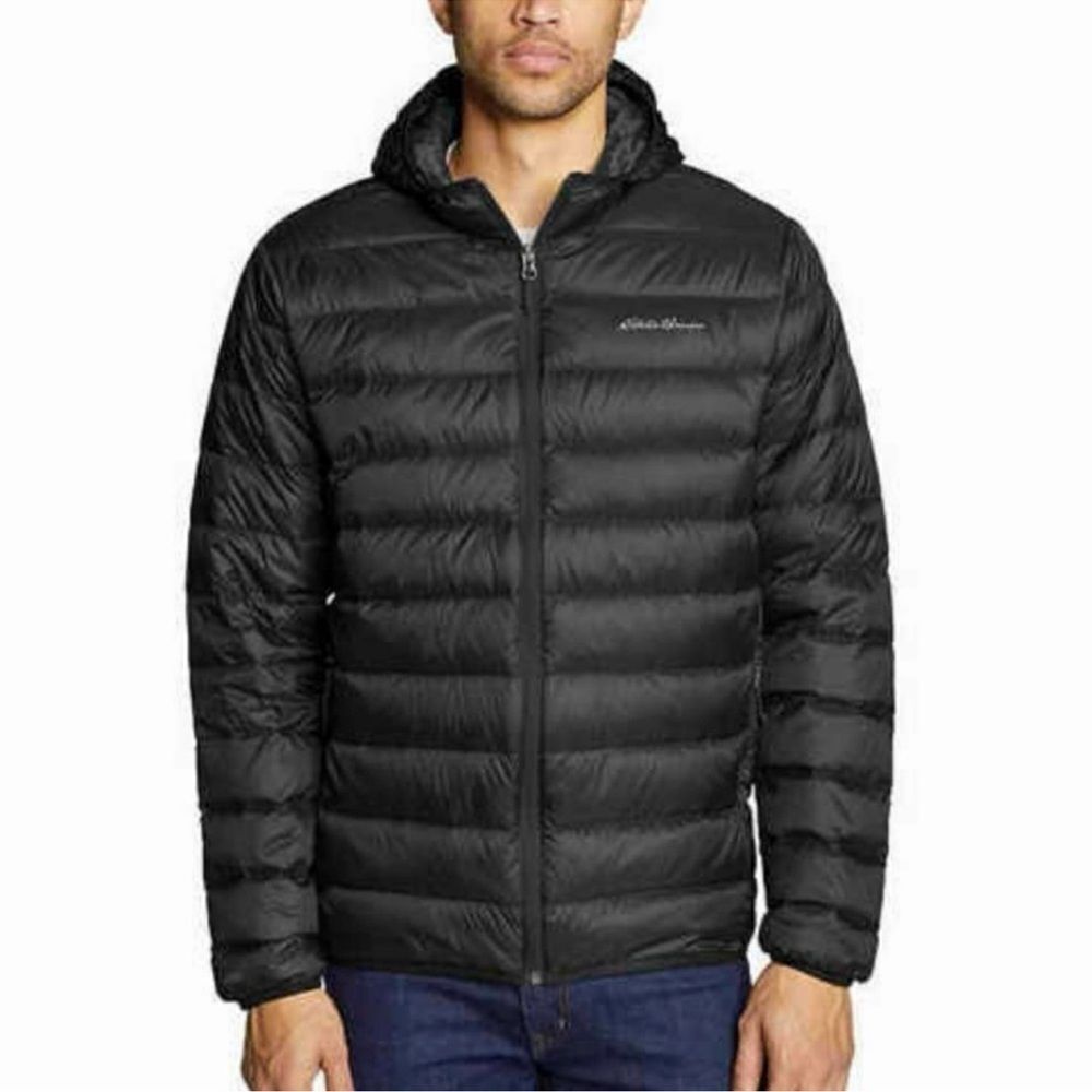 Eddie Bauer Men’s Cirruslite Down Jacket 650 Fill in Black Size Small
